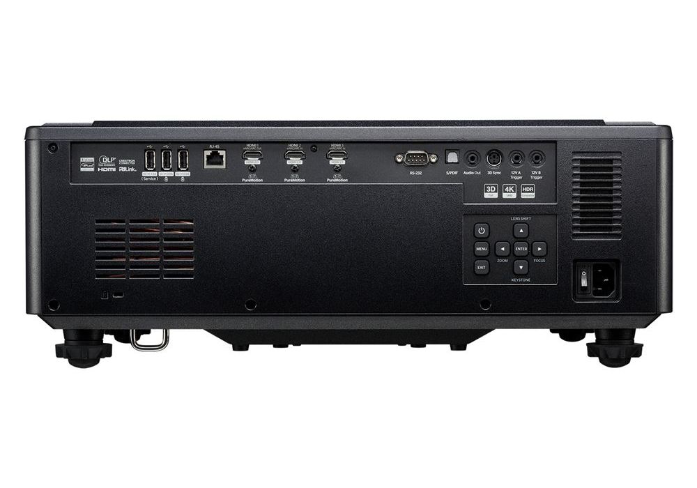 Optoma UHZ78LV Bright 4K UHD RGB Triple Laser home entertainment projector